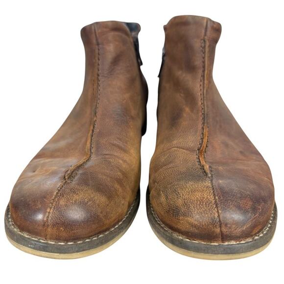 Josef Seibel Womens Sienna 97 Camel Washed Leather Ankle Boots Booties 39 8 8.5 - Picture 7 of 16